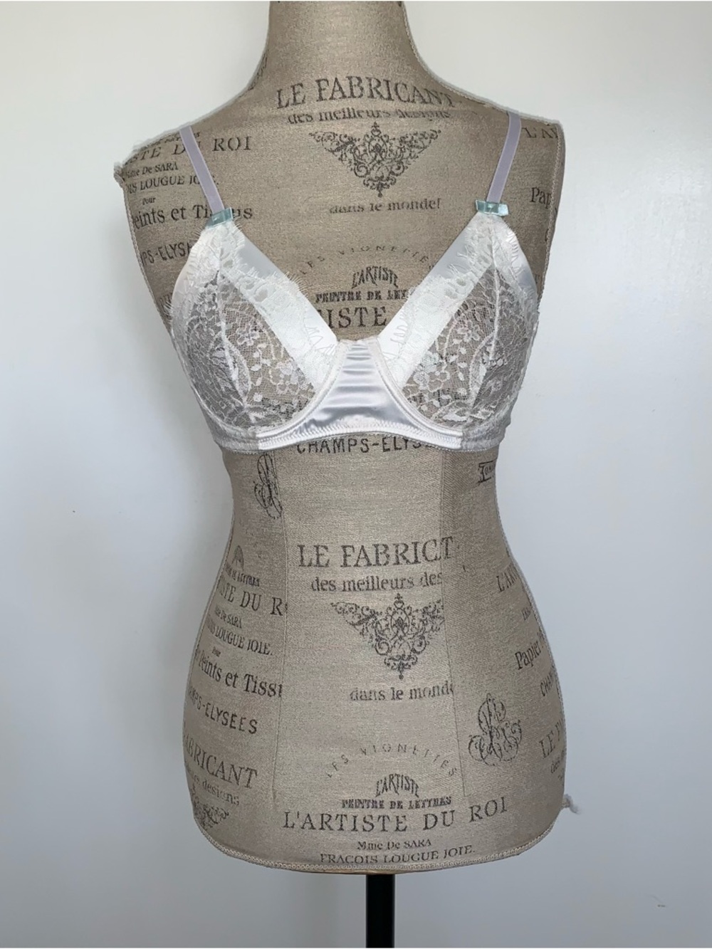 Oh La La Cheri Satin Lace Bra